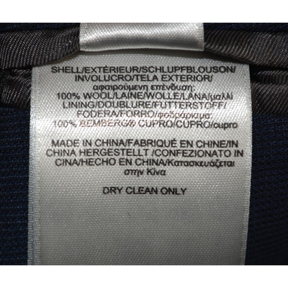 Brooks Brothers 346 Regent Fit Navy Blue 100% Wool Blazer Sport Coat 41R Mens - Picture 8 of 12